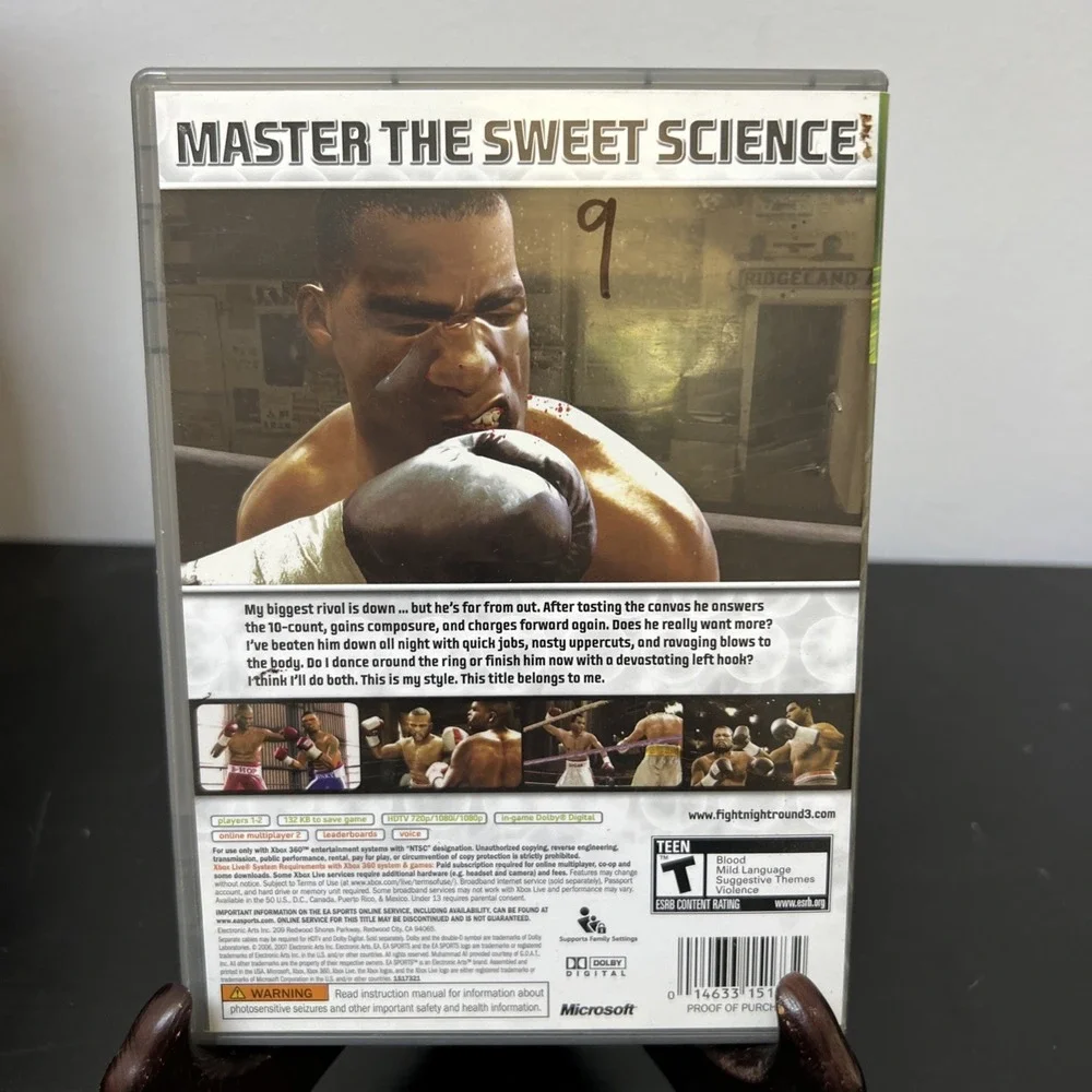 FIGHT NIGHT Round 3 Xbox 360‎ Tested